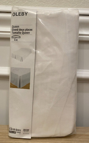 New ikea oleby bed skirt - new,