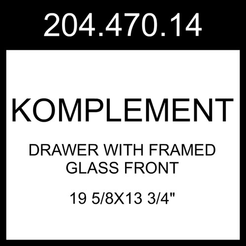 Ikea komplement drawer - komplement,
